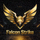 Falcon Strike战队Logo - 金色猎鹰图标